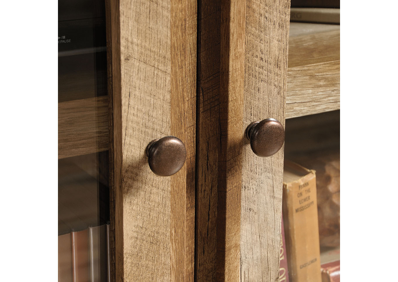 Dakota Pass Craftsman Oak Credenza,Sauder